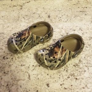 Camo Crocs